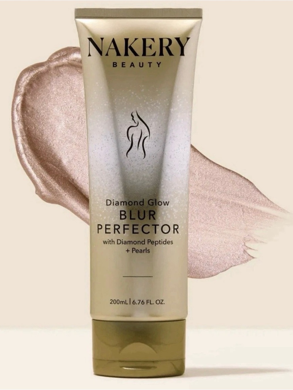 NAKERY Diamond Glow Blur Perfector w/ diamond peptides + pearls
